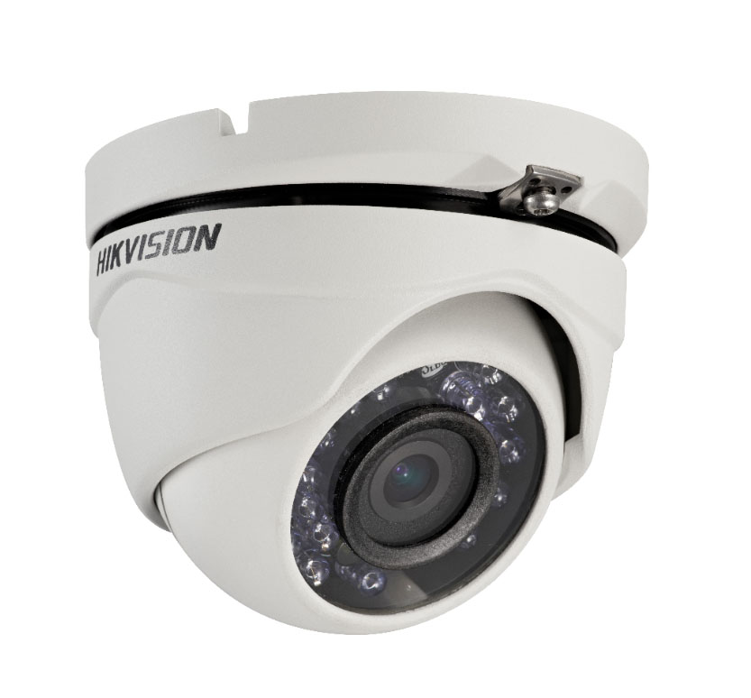 Cámara Domo 4en1 1MP 2.8mm IR20 IP66 DNR Día/Noche Hikvision