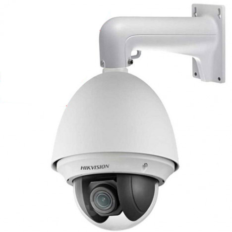 Cámara Domo PTZ 4en1 4" 2MP 25X 4.8-120mm WDR120 Soporte incluido IP66 E/S Alarma Hikvision