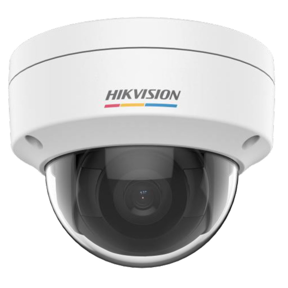 Cámara MiniDomo IP 2MP 2.8mm IK10 IP67 ColorVu Hikvision