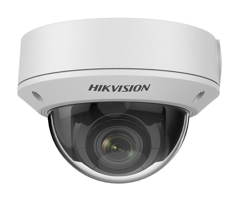 IP Dome 2MP Motorized 2.8-12mm H265+ IP67 IK10 IR30m SD Card Hikvision