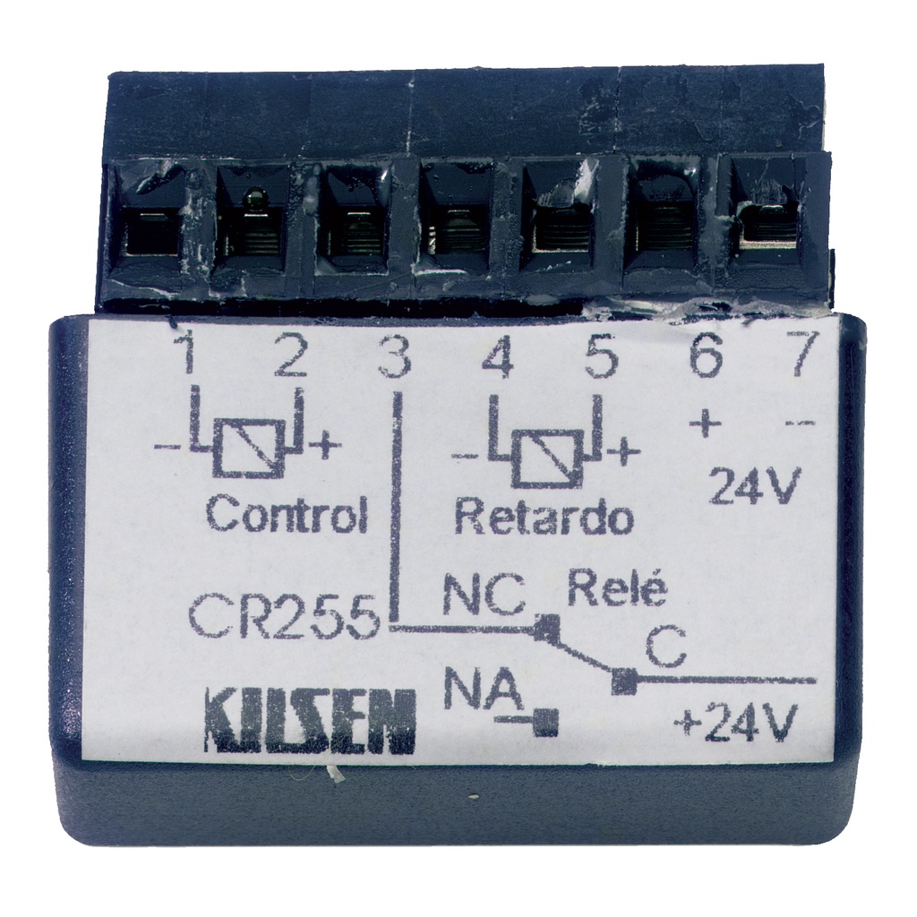 Selector electrónico para el cierre de puertas cortafuegos de doble hoja.