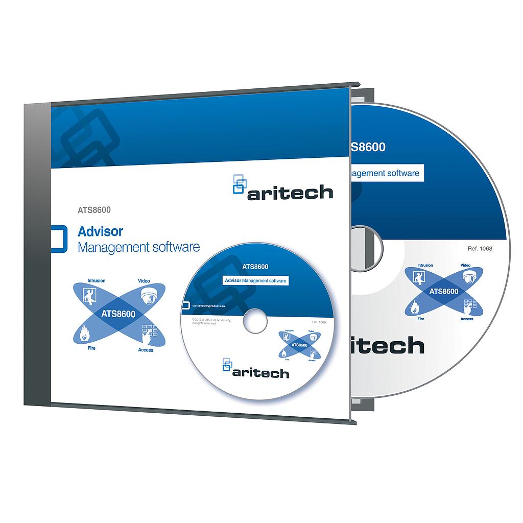 Integrated security management software for 25 devices ATS8610 Aritech