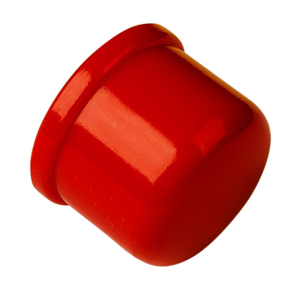 End-of-line adapter for 27mm piping for suction systems Color Red Aritech