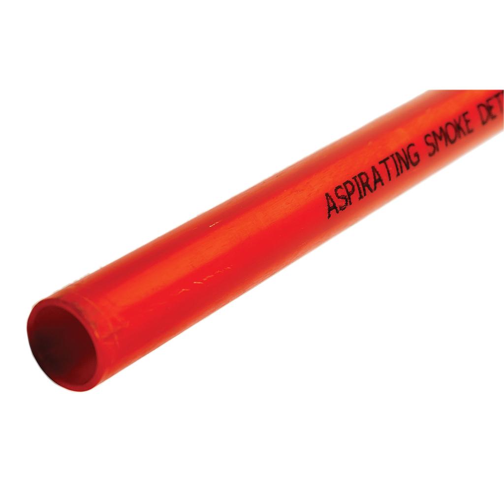Pipe for detection systems by aspiration 27mm 3m Color Red Aritech