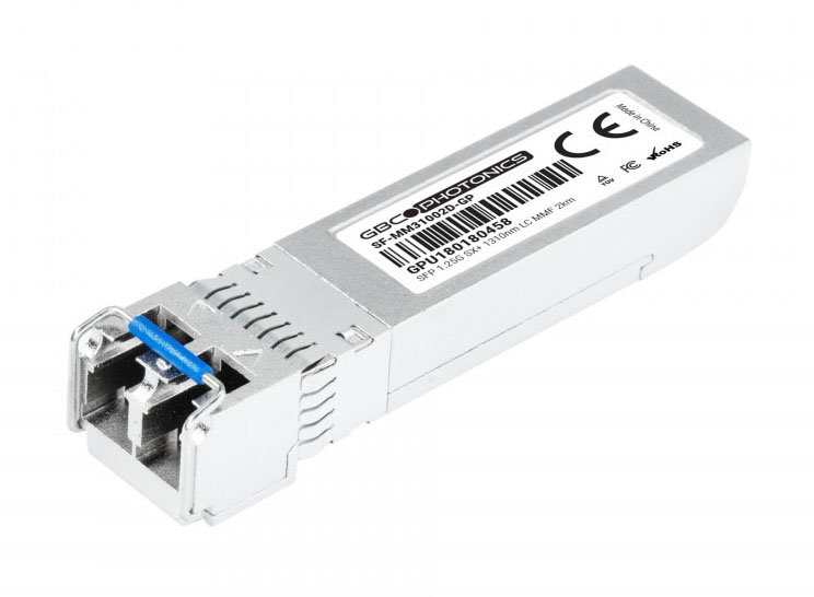 Módulo SFP, 1.25Gbps SX+ 1350nm LC DDM MMF 2km Aritech