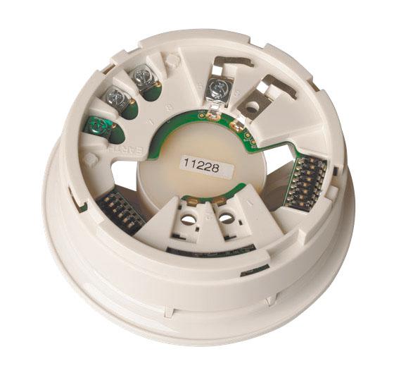 Base de détecteur de sondeur adressable alimenté par boucle avec isolateur pour panneaux analogiques Aritech
