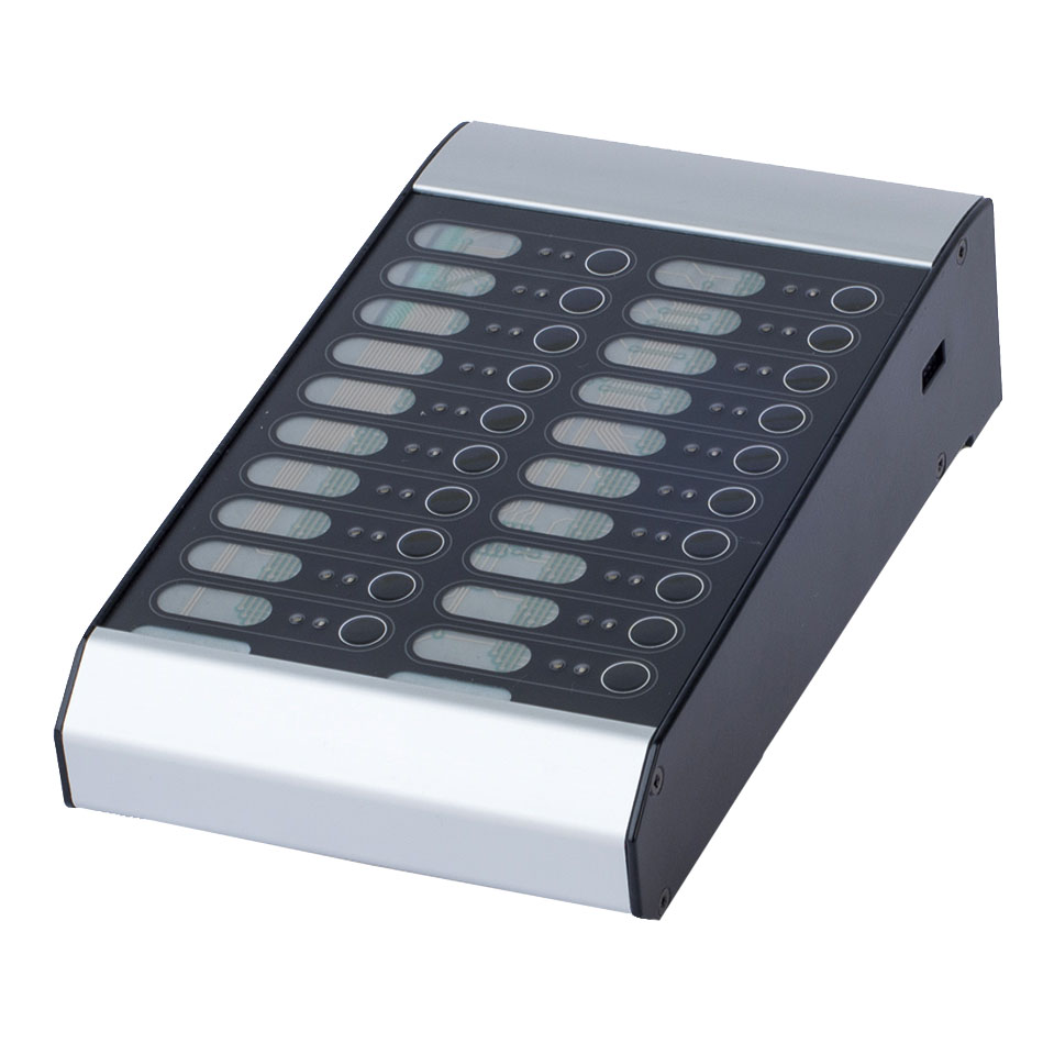 Keyboard extension with microphone Aritech