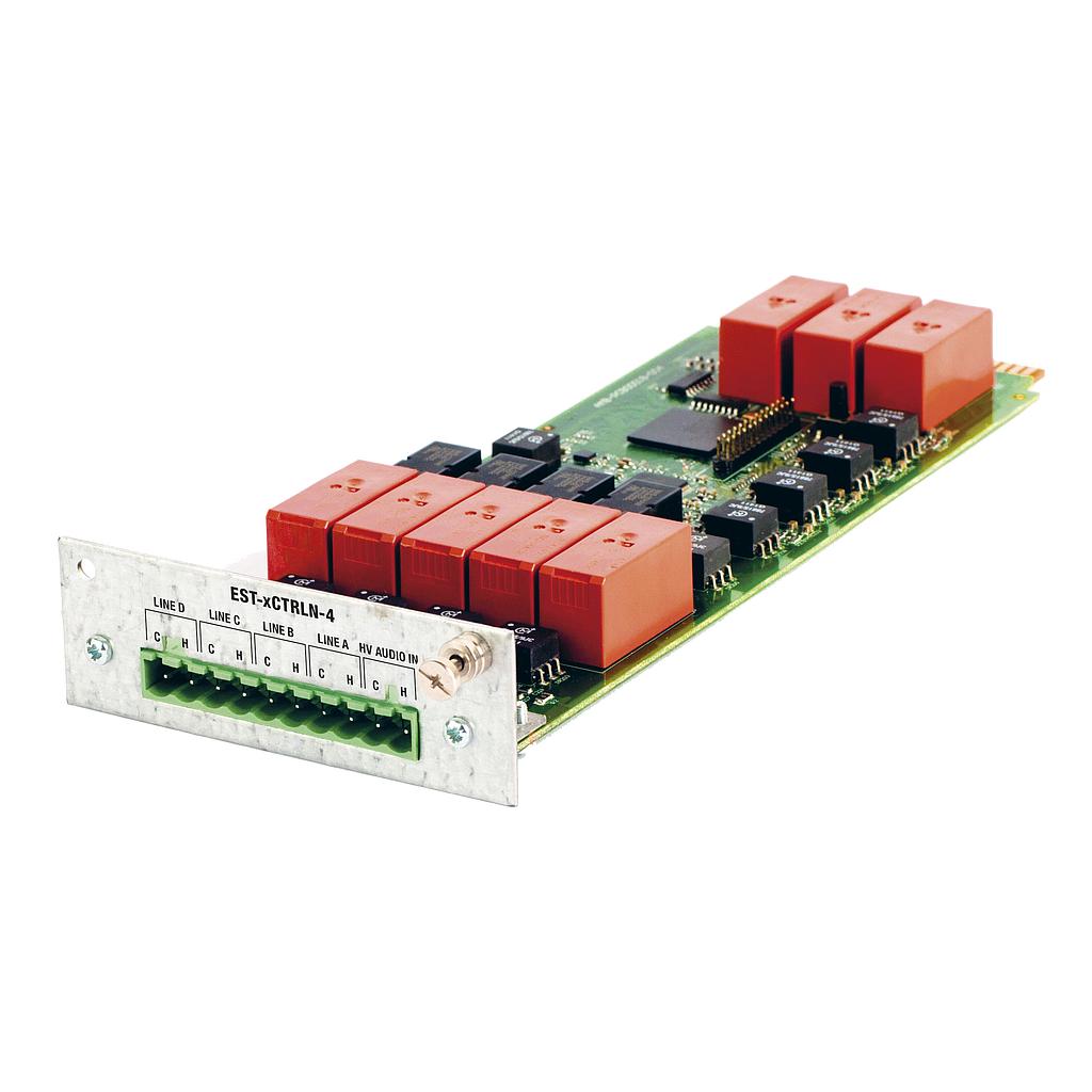 Tarjeta de control de 4 líneas de altavoces Aritech