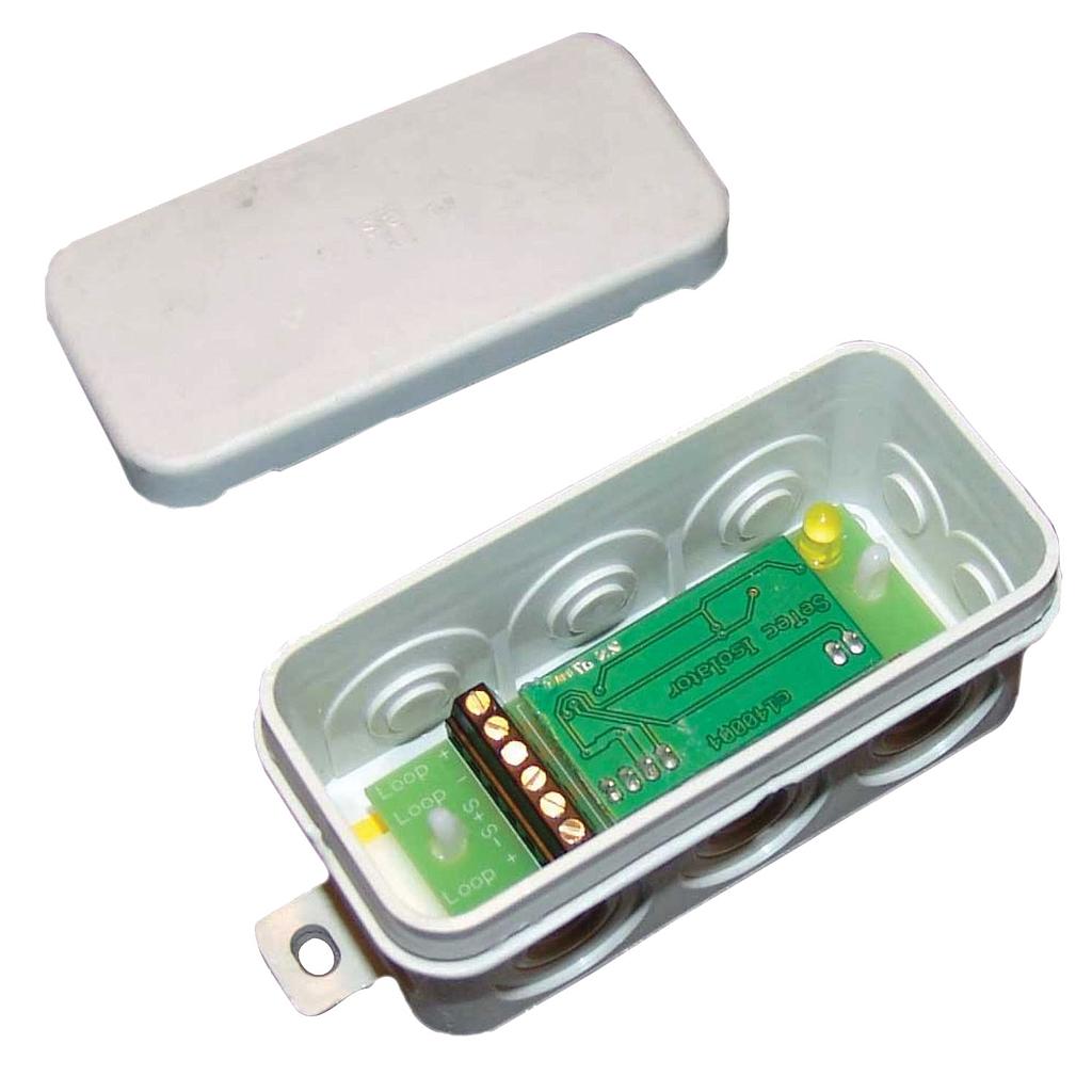 Módulo aislador protección cortocircuito en el lazo analógico Serie 2000/900 con carcasa CPD Aritech