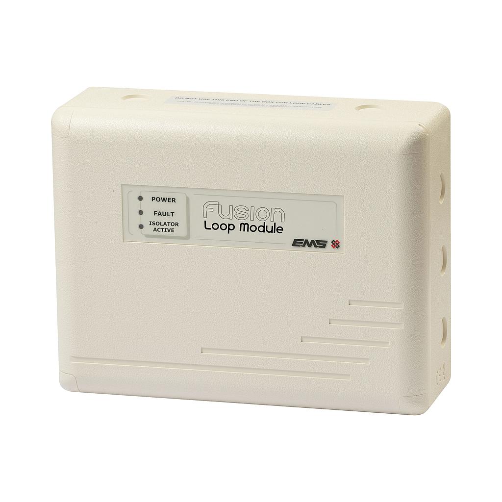 Módulo supervisión interfaz vía radio con aislador de zona direccionable. Hasta 31 dispositivos inalámbricos. Fusion Aritech