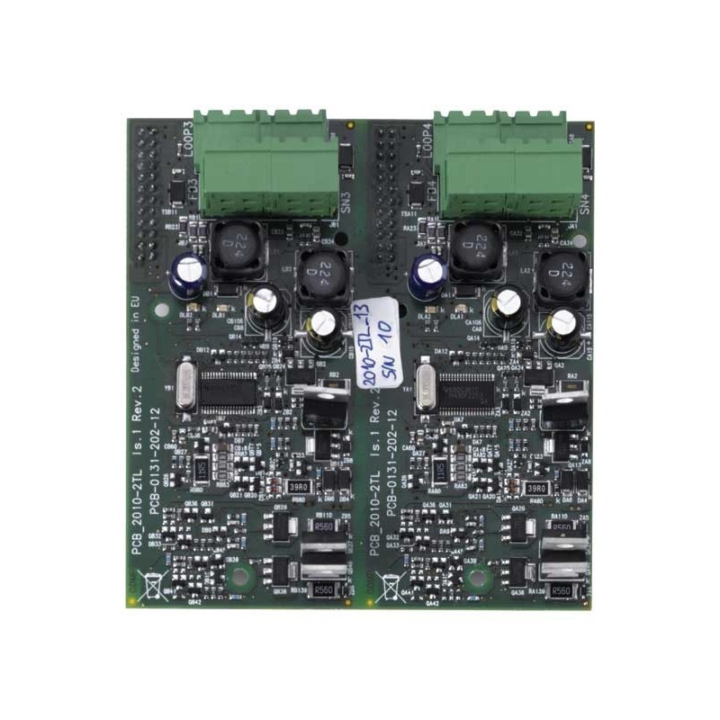 Tarjeta de ampliación de dos lazos para la central 2X-F2-09 Aritech 