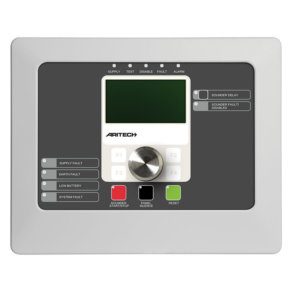 Compact Aritech Analog Fire Repeater Panel