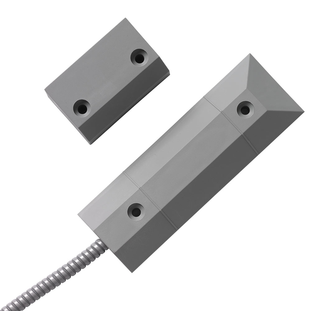 Plastic magnetic contact for ground surface wiring for metal doors 2m 34mm Aritech