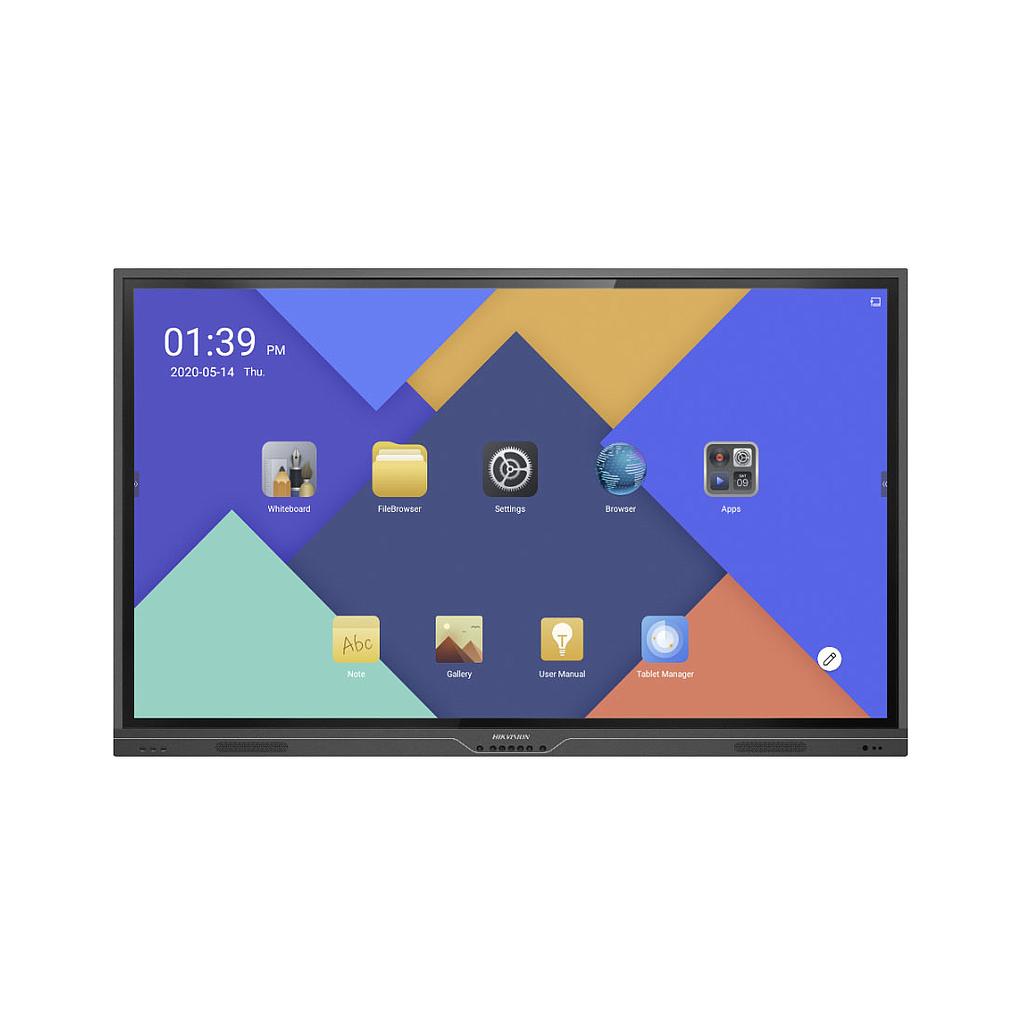 Pantalla interactiva inteligente UHD 4K 65" Duplicación inalámbrica de pantalla Windows/Android Hikvision