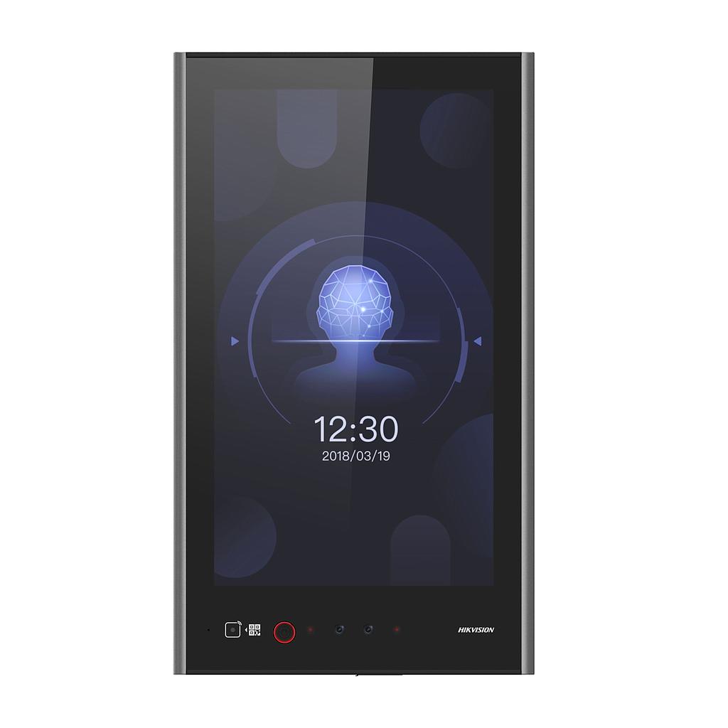 Facial recognition terminal and temperature measurement Access Card Touch Screen 15.6" Hikvision