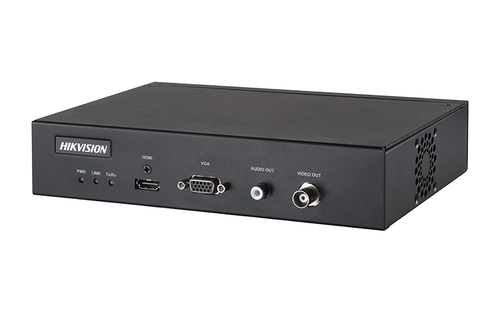 IP decoder 4K 16CH 12MPX H.265+ VGA-DVI-I input HDMI/VGA/BNC output Hikvision