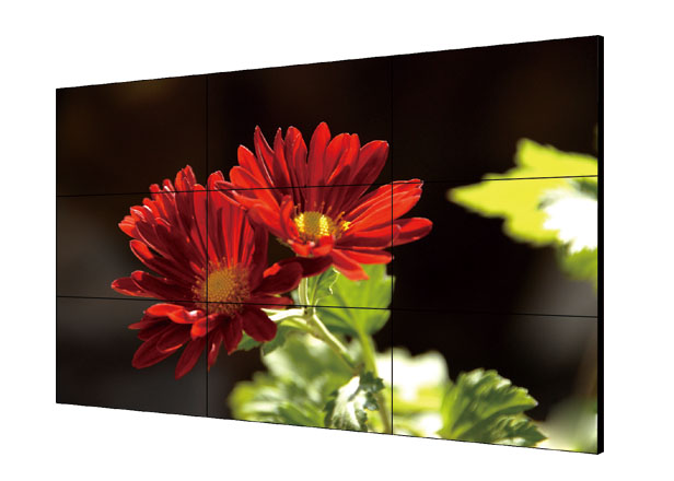 Pantalla LCD 49" Ultraslim 3,5 mm Especial seguridad 24/7 VideoWall Hikvision