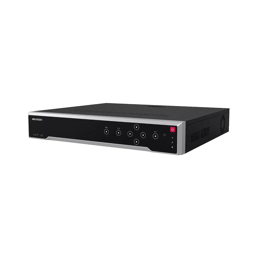 IP NVR Recorder 8K 32CH 1.5U 16CH PoE Audio Alarm 16/9 4xHDD 1eSATA Hikvision