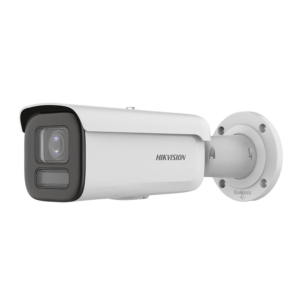 Bullet IP Camera 4MP Varifocal Motorized 2.8-12mm ColorVu IP67 IK10 WDR130 White Light 60m I/O Alarm Audio Facial Capture Hikvision