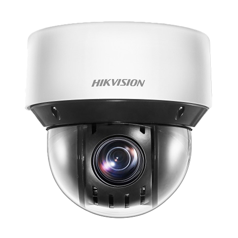 Cámara Domo PTZ 4" IP 4MP 4.8-120mm 25X IP66 IR50 WDR120 Hikvision