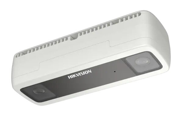 Dual-Lens People Counting Network Camera 2mm 2MP WDR120 IP67 IR6 MIC I/O Audio Alarm Hikvision