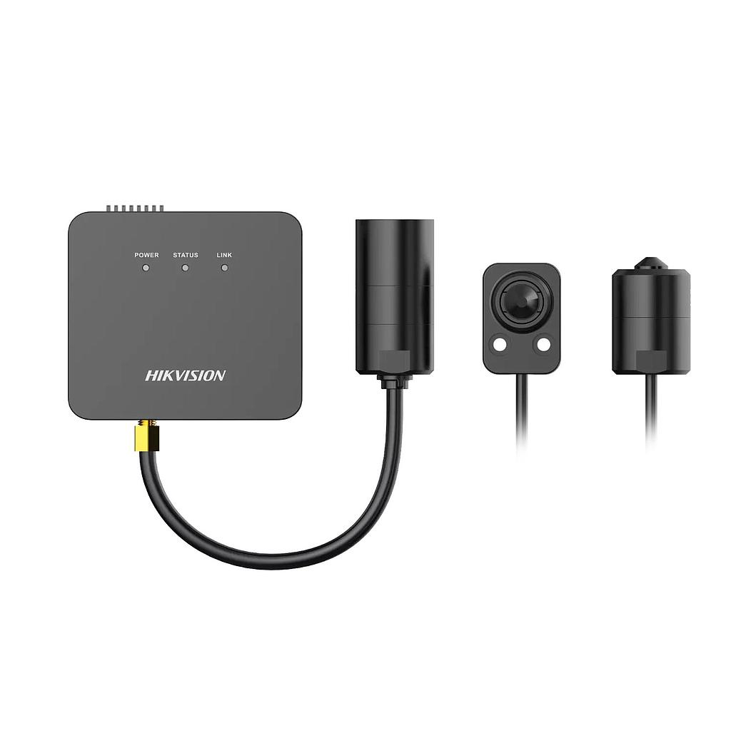 Hidden Separate IP Camera 2MP 3.7mm WDR120 Audio Alarm Cable 8m Hikvision