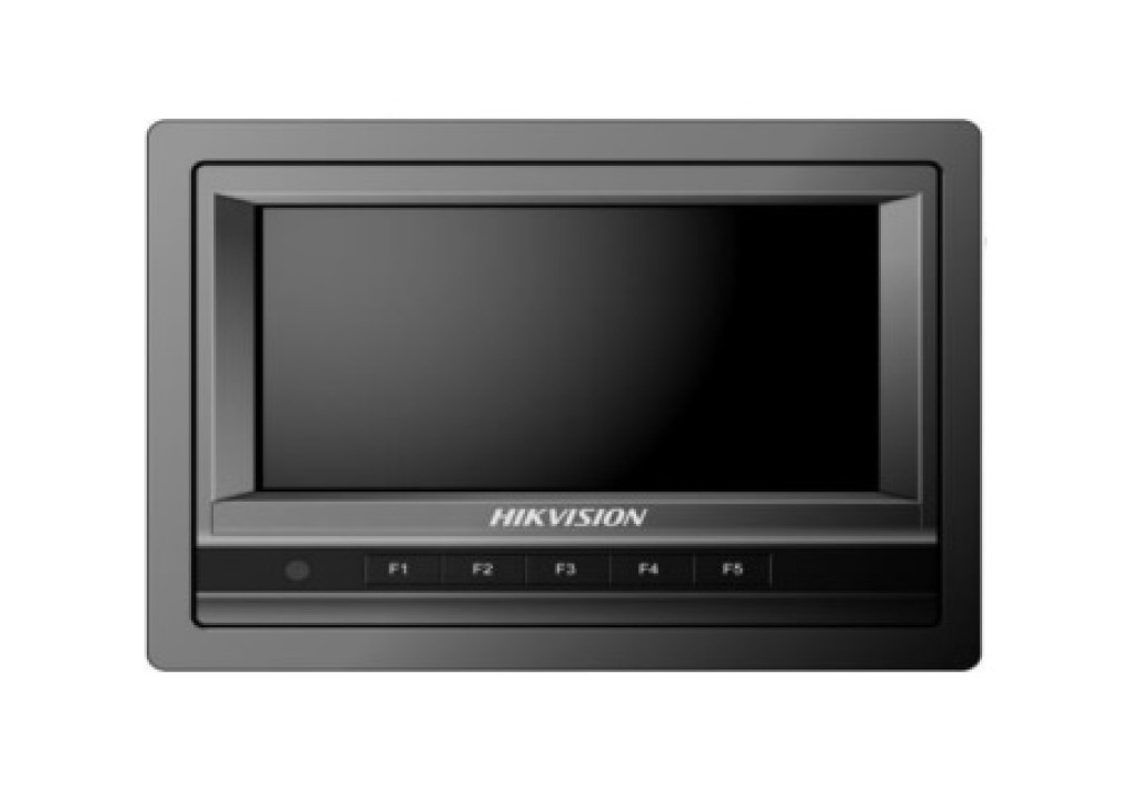 Monitor LCD 7" Móvil Táctil 3CH 2CH Alarma Montaje Embedded  Hikvision