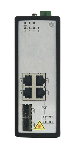 Switch POE industrial no administrado Gigabit de 4 puertos Puerto gigabit completo Hikvision