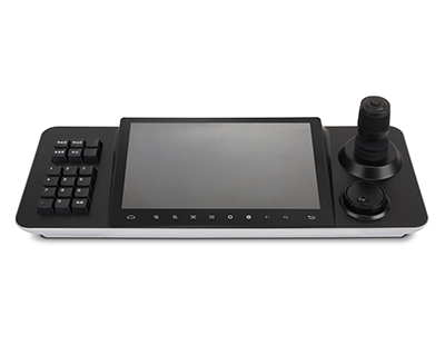 Touch IP keyboard to control  cameras TVT