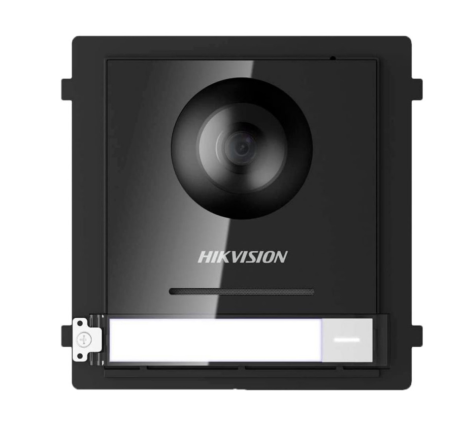 Estación de puerta modular profesional Videoportero IP Cámara 2MP Botón IP65 2 relés Entrada alarma 4CH serie KD8 Hikvision