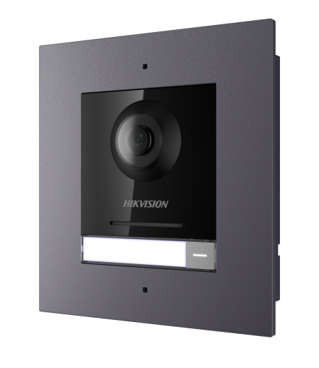 Módulo de Puerta / Placa de calle Cámara 2MP Botón llamada serie KD8 Empotrado Hikvision