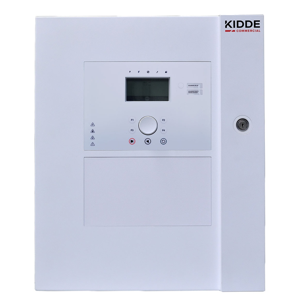 Panel de incendios analógico direccionable, 2 lazos, español Kidde/Aritech