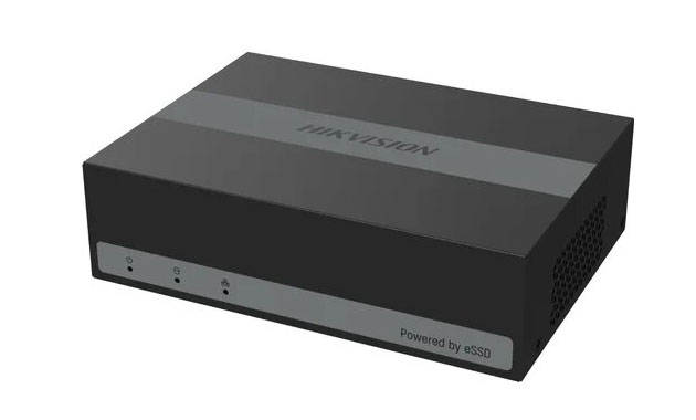 Grabador DVR 5en1 4CH 4MP Lite + 1 CH IP 6MP Disco Duro eSSD Incluido Acusense Hikvision