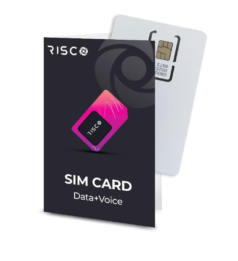 Data and/or voice SIM card for GSM module RISCO
