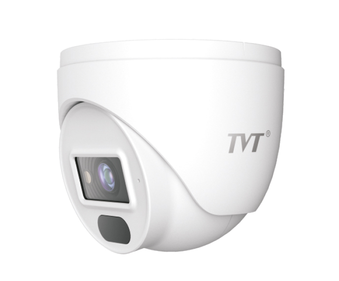 Cámara Domo IP 4MP IR20 MIC IP67 VCA TVT