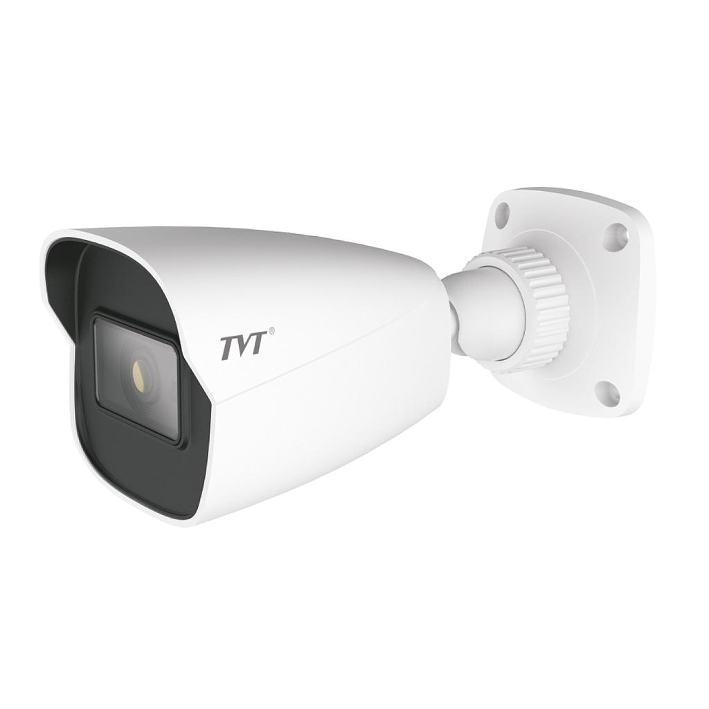 Bullet IP Camera 4MP VCA Face Detection IP67 IR30 WDR120 Audio TVT