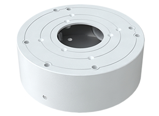 Connection box for cameras Aluminum White IP65 ceiling and wall TVT