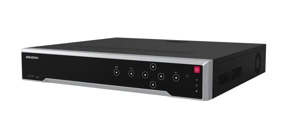 NVR Recorder 8K 64CH 400Mbps 2HDMI VGA VCA 4xHDD I/O Audio Alarm 16/9 Hikvision