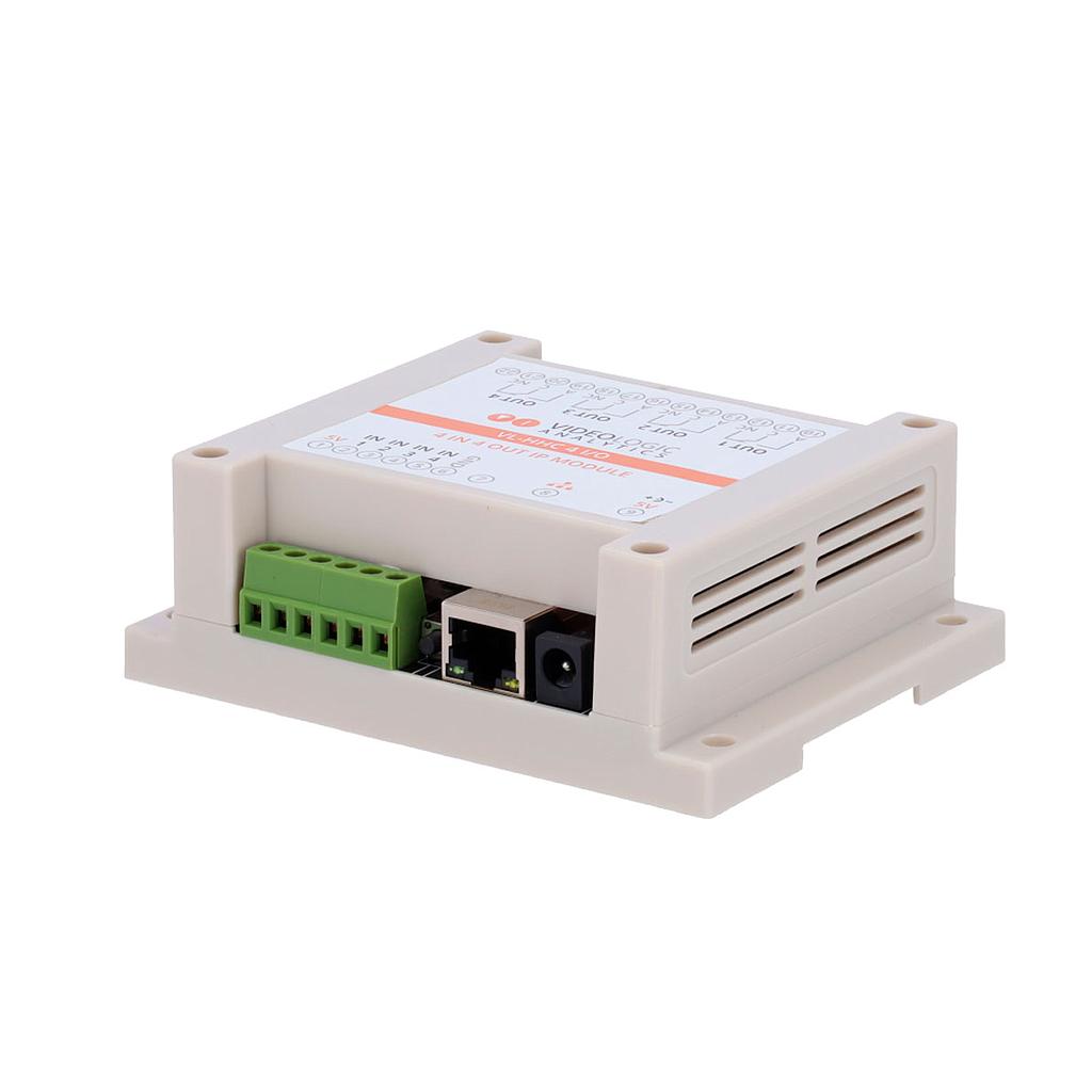 IP external module 8 relays 8IN + 8OUT Videologic
