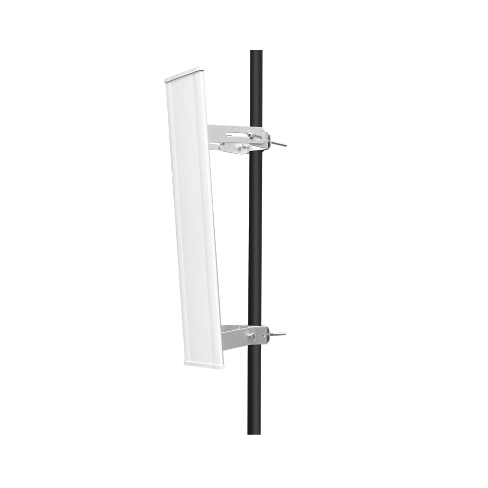 Antena sectorial de polaridad dual de 5 GHz y 19 dBi