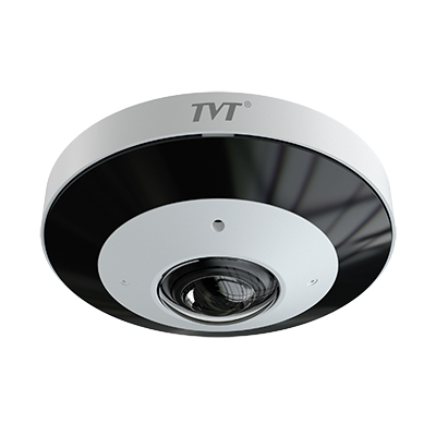 Cámara Fisheye panorámica IP 6MP 1.65mm IR20 E/S Audio Alarma MIC P2P