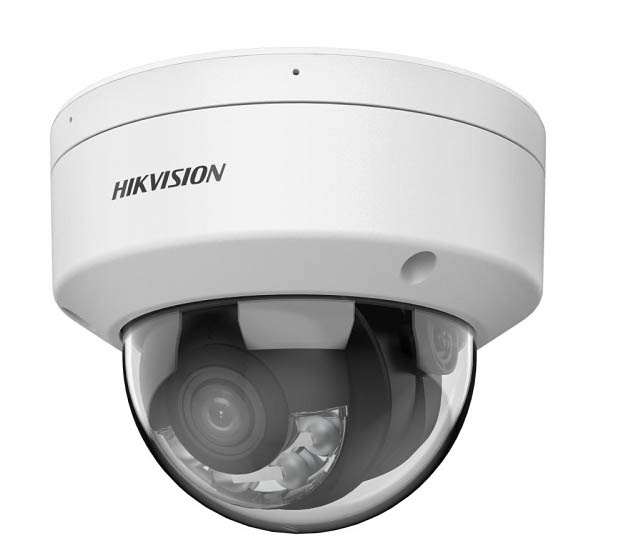 Cámara Domo IP 4MP 2.8mm Smart Hybrid Light ColorVu Detección de movimiento 2.0 AcuSense