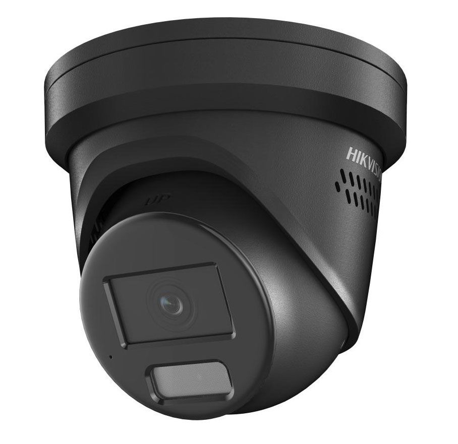 Cámara Domo IP 4MP 2.8mm ColorVu Smart Hybrid Light 30m Audio Alarma IP67 Acusense Motion Detection 2.0  Audio bidireccional Black