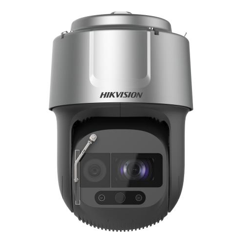 Cámara Domo PTZ IP 8" 8MP 48X 4K IR800 IP67 Facial Matrículas Vehículos DarkFighter Limpiaparabrisas automático con sensor de lluvia