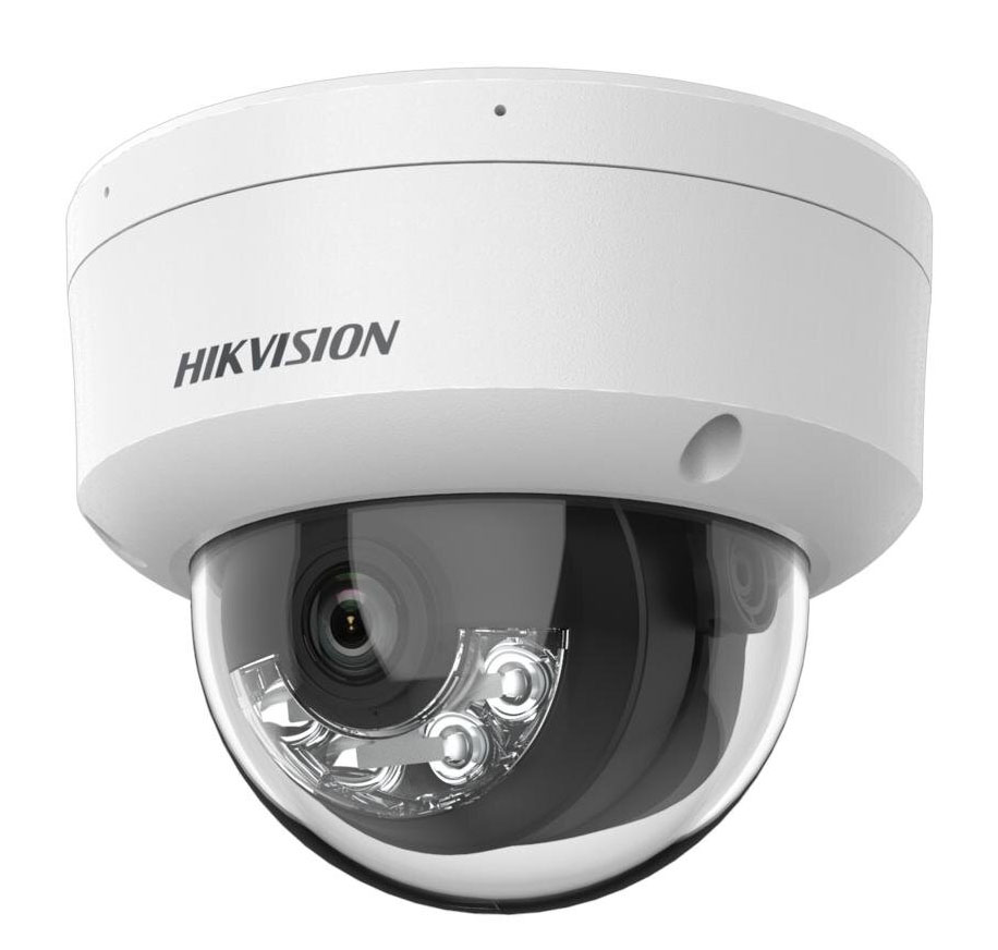 Cámara Domo IP 2MP 2.8mm Smart Hybrid Light 30m IP67 IK08