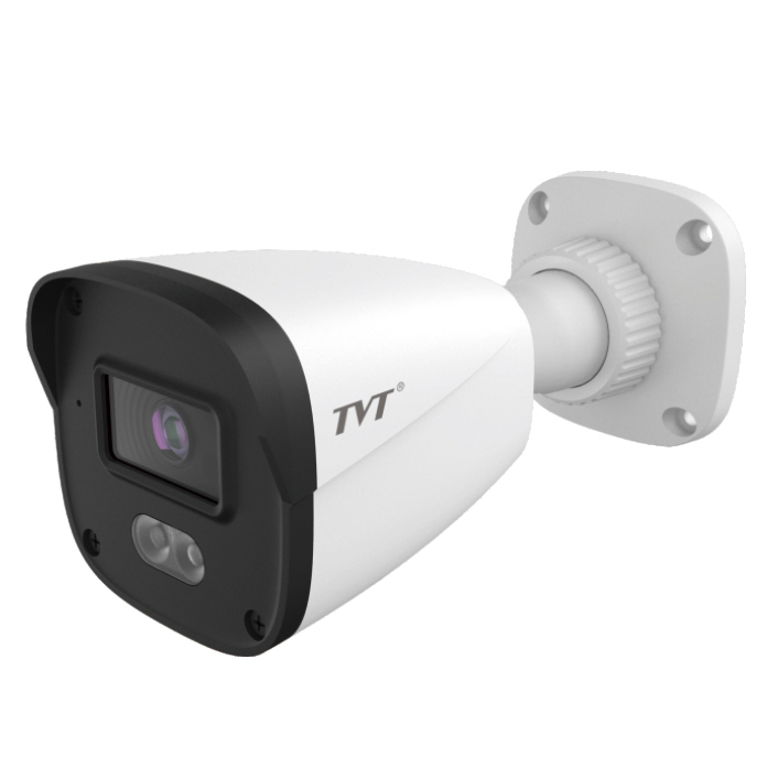 Cámara IP Bullet 4MP 2.8mm IP67 Iluminación dual Luz Blanca IR 20m Micrófono