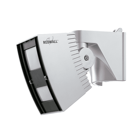 Detector PIR exterior Redwall vía radio 30x20 Antimasking. Antivandálico