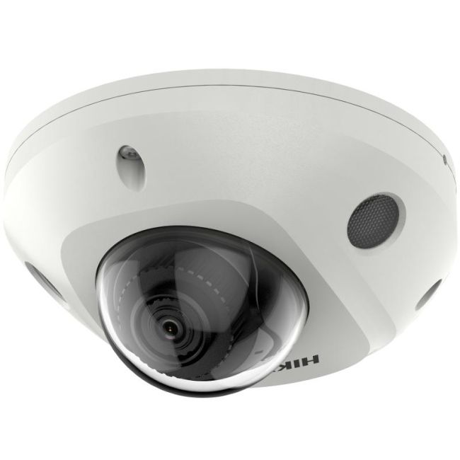 Cámara Mini Domo IP 4MP Acusense 2.8mm Smart Hybrid Light IP67 IK10