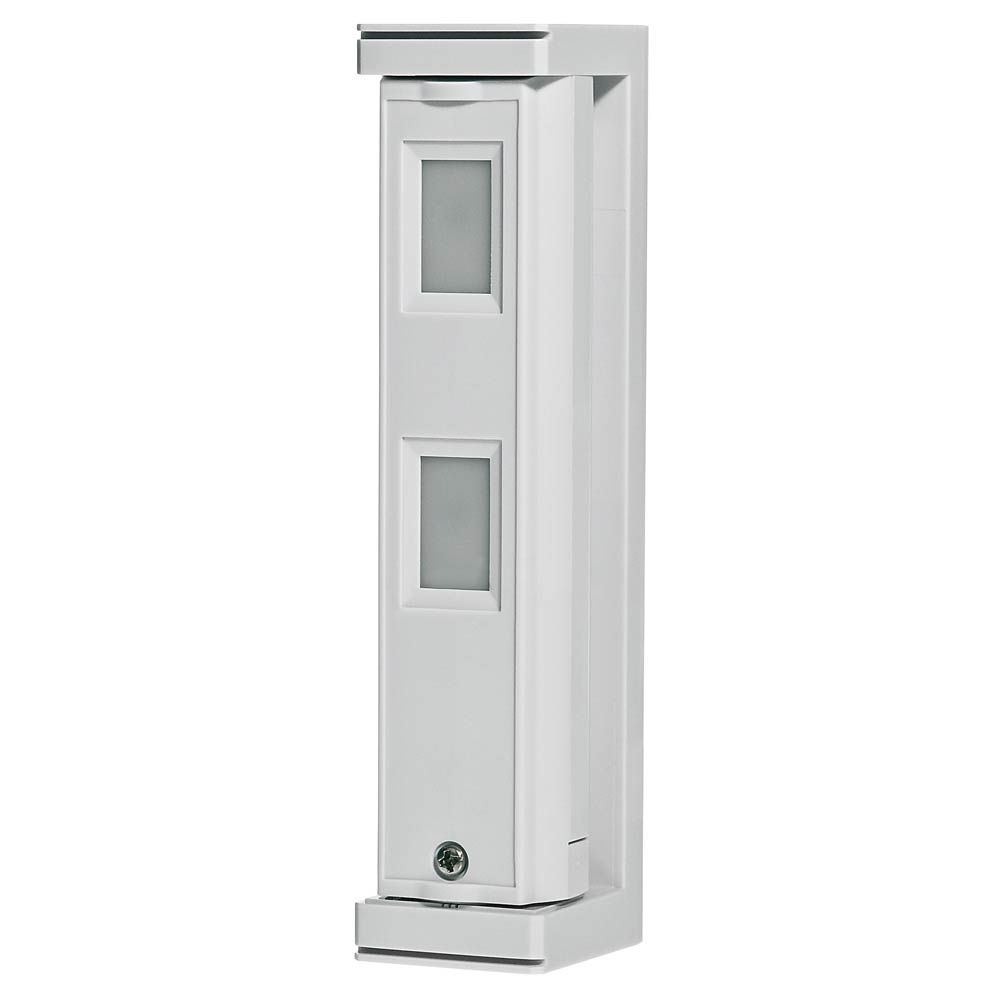 Detector doble PIR Cortina Exterior vía radio 5x1m