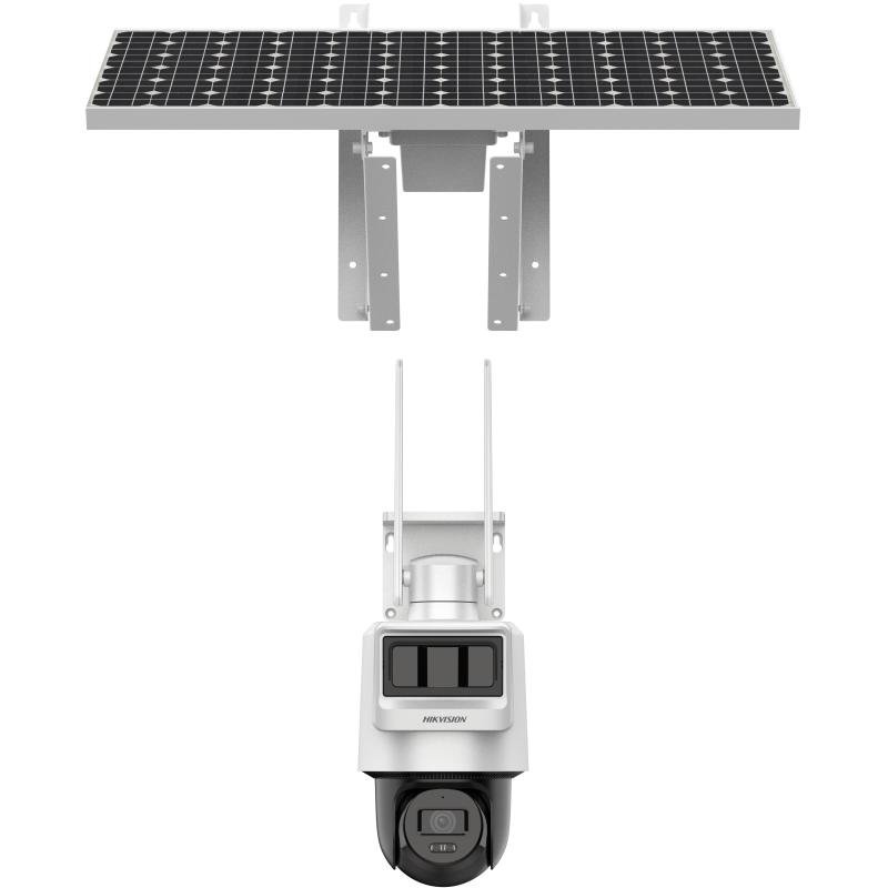 Cámara PT IP 4MP Panel Solar Batería 4G, 2,8mm IR30 Audio PIR+Radar